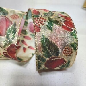 Floral Patterned Ribbon